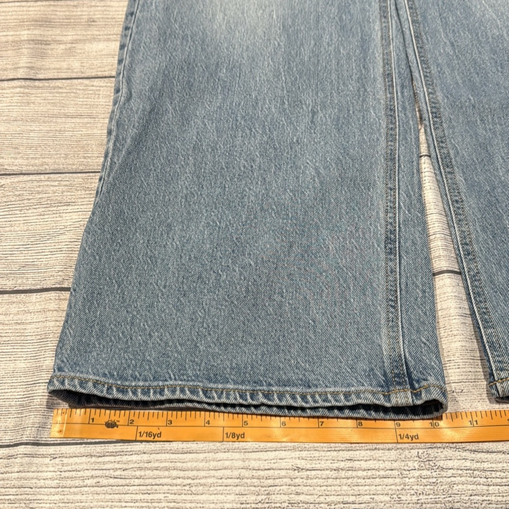 Women’s Old Navy Sky-Hi Wide Leg extra high rise jeans size 14 - Picture 10 of 15